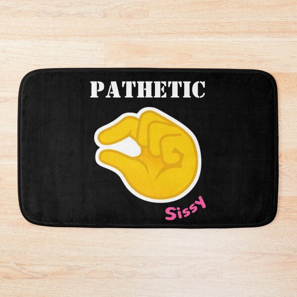 Item preview, Pathetic Sissy Clitty Emoji designed and sold by SISSY4SISSIES.