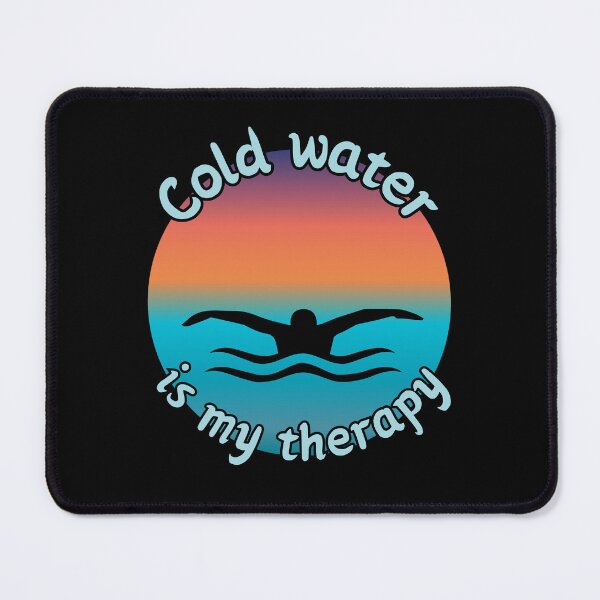 Item preview, Cold Water Is My Therapy Funny Gifts for Pepole Who Like Ice Bathing designed and sold by byMartha.