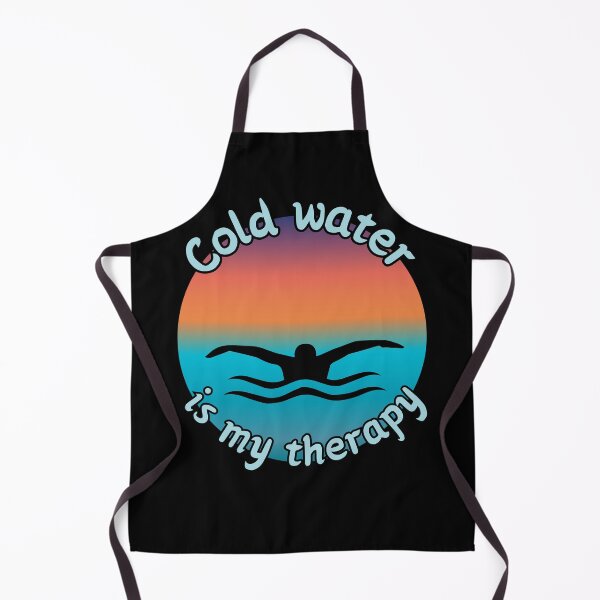 Item preview, Cold Water Is My Therapy Funny Gifts for Pepole Who Like Ice Bathing designed and sold by byMartha.