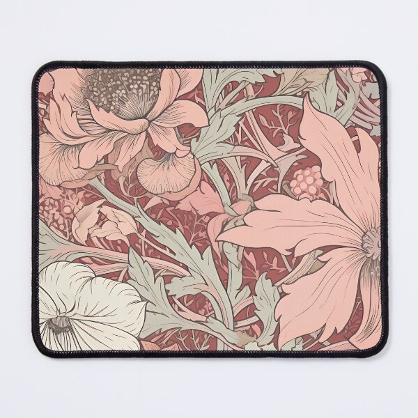 Item preview, Pink Vintage Floral - Romantic Flowers Print - Bold Pattern designed and sold by DreamersPlan.