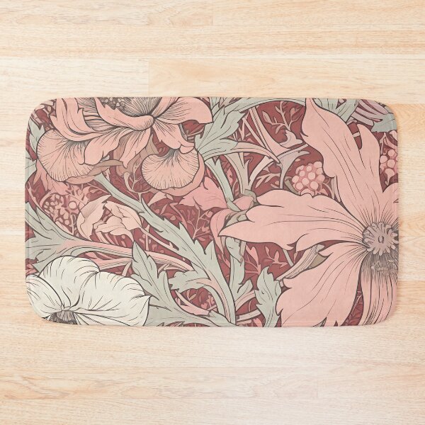 Item preview, Pink Vintage Floral - Romantic Flowers Print - Bold Pattern designed and sold by DreamersPlan.