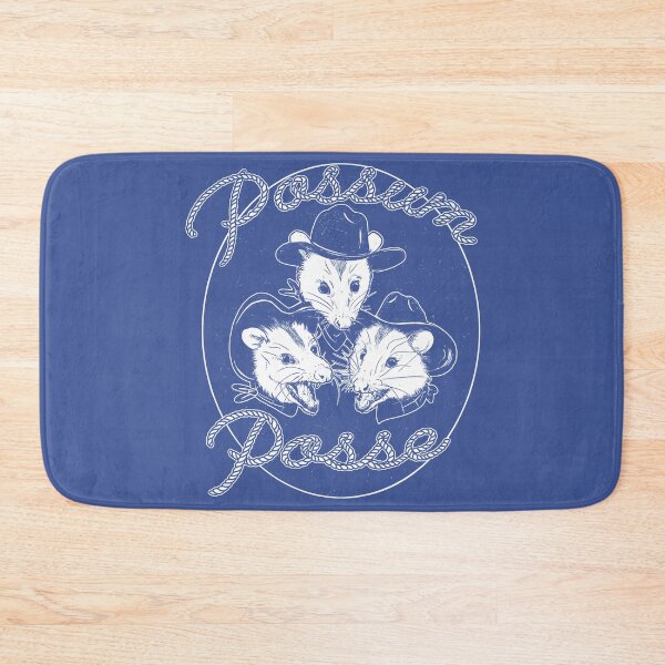 Item preview, Possum Posse in denim blue designed and sold by lauragraves.
