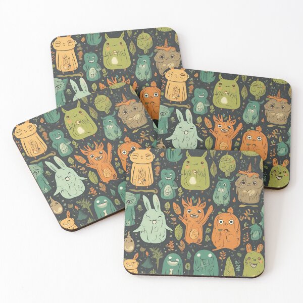 Item preview, Forest creatures, spirits, and friends. designed and sold by Slowianeczka.