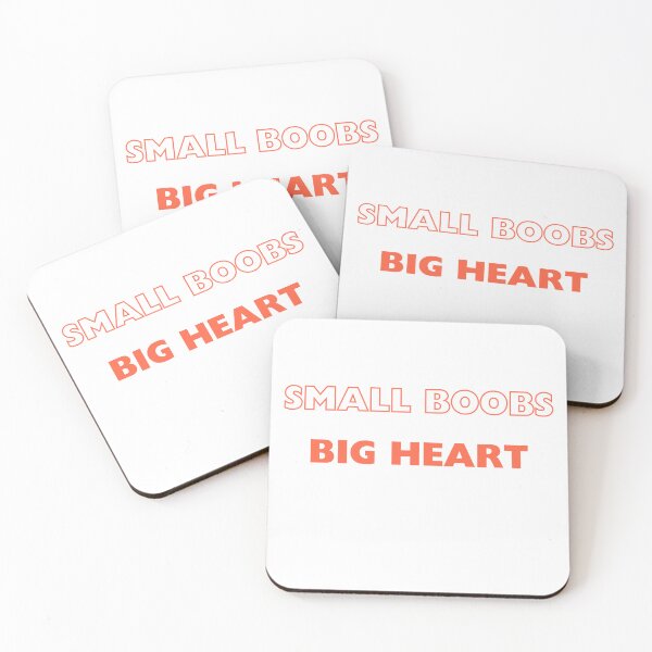 Item preview, Small Boobs Big Heart designed and sold by CrookedMelody.