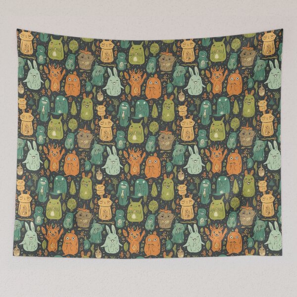 Item preview, Forest creatures, spirits, and friends. designed and sold by Slowianeczka.
