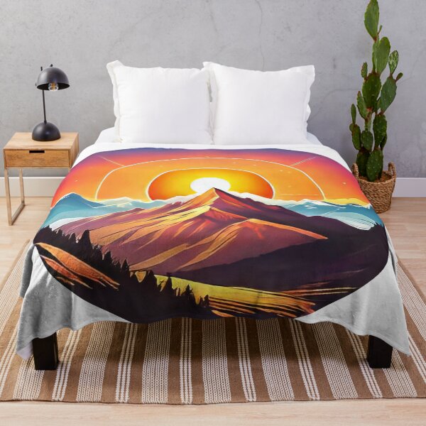 Item preview, Simplified Mountain Sun O (1023) designed and sold by WASjourney.