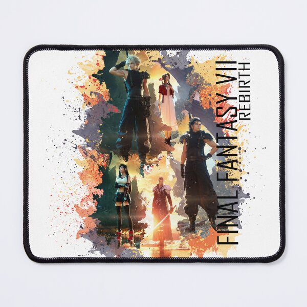 Item preview, Final Fantasy 7 Rebirth Design 1 Black Logo designed and sold by AngeliaLucis.