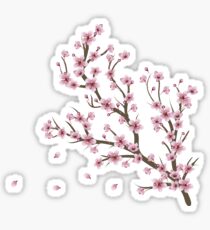 Blooming Sakura Branch design Sticker