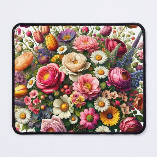 Item preview, Colourful flowers  designed and sold by centaurius21.