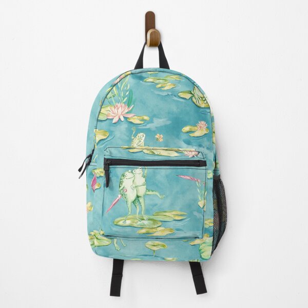 Item preview, Watercolour Frog Print - Froggy Frolic, Fuschia by Eades & Francis designed and sold by E-And-F.