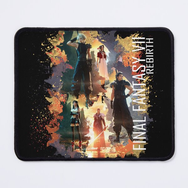 Item preview, Final Fantasy 7 Rebirth Design 1 White Logo designed and sold by AngeliaLucis.