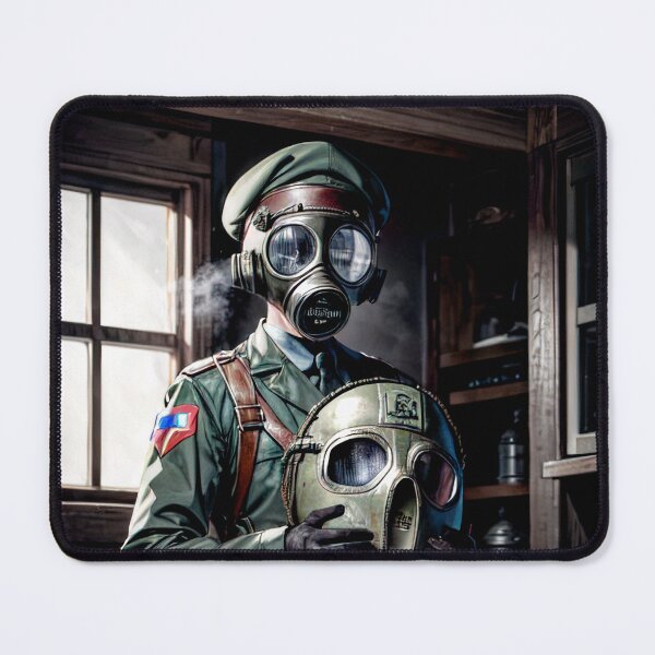 Item preview, WW2 Soldier in Gas Mask Apocalypse designed and sold by NPC-Trader.