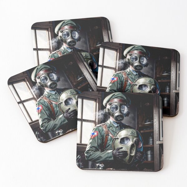 Item preview, WW2 Soldier in Gas Mask Apocalypse designed and sold by NPC-Trader.