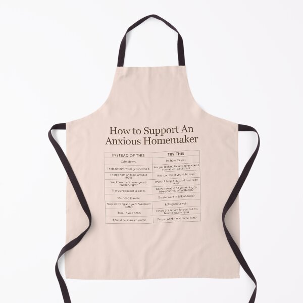 Item preview, How to Support an Anxious Homemaker designed and sold by TheFocusedShop.