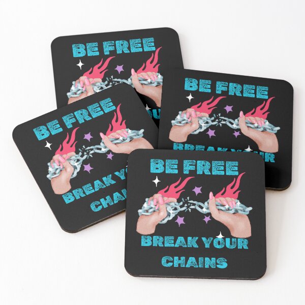 Item preview, BREAK YOUR CHAINS designed and sold by stickersrafisa.