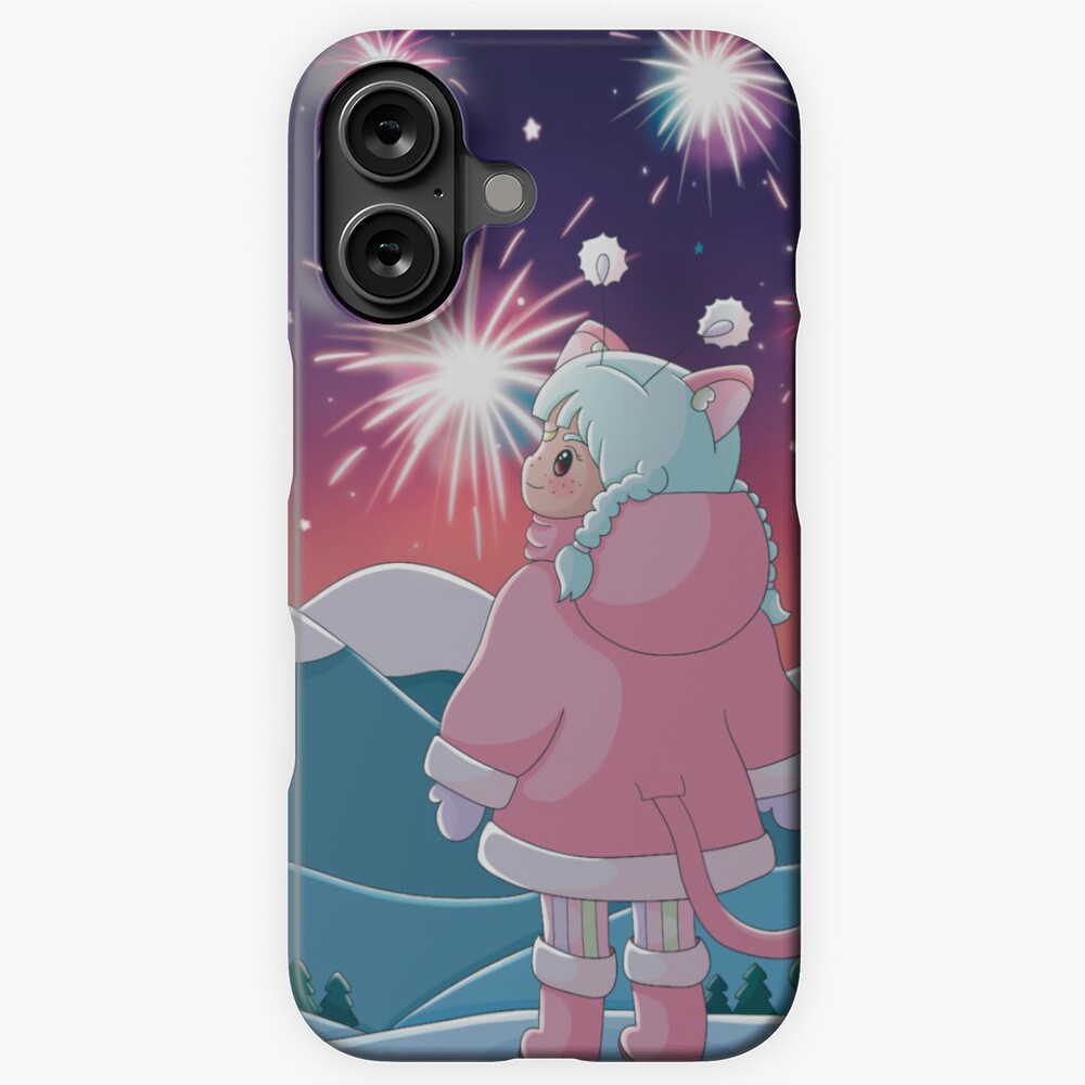 Aperçu de l'œuvre Coque rigide iPhone créée et vendue par Pilou-Pixel.