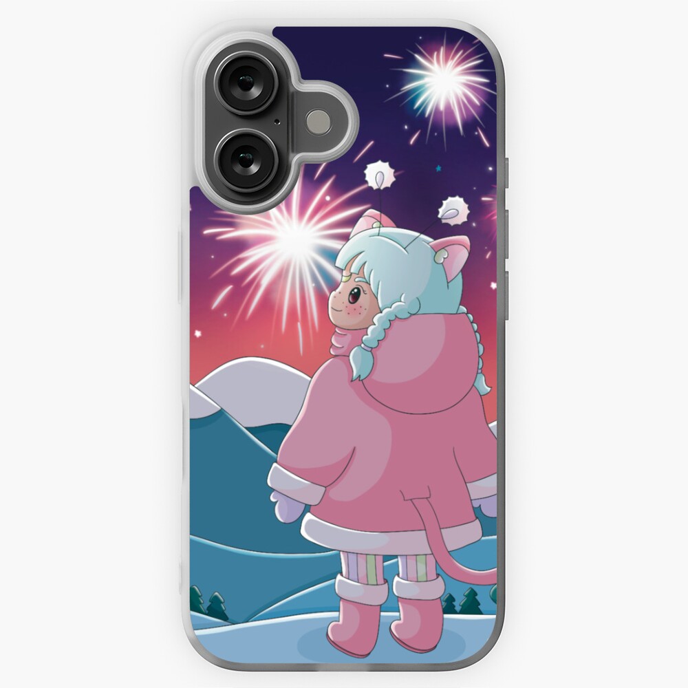 Aperçu de l'œuvre Coque souple iPhone créée et vendue par Pilou-Pixel.