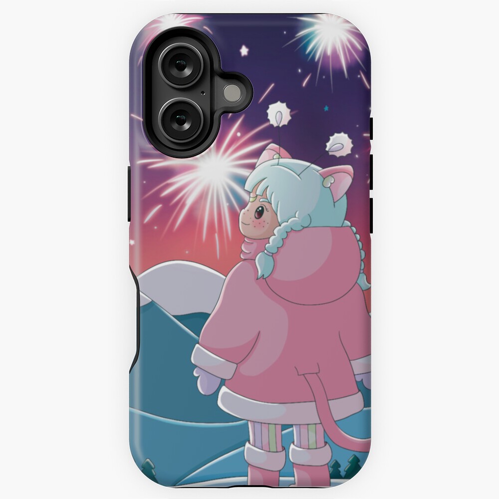 Aperçu de l'œuvre Coque antichoc iPhone créée et vendue par Pilou-Pixel.
