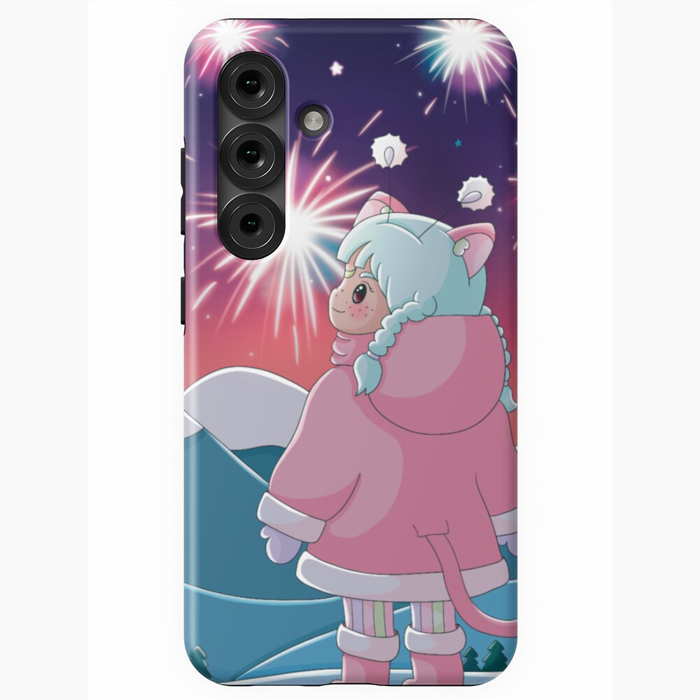 Aperçu de l'œuvre Coque antichoc Samsung Galaxy créée et vendue par Pilou-Pixel.