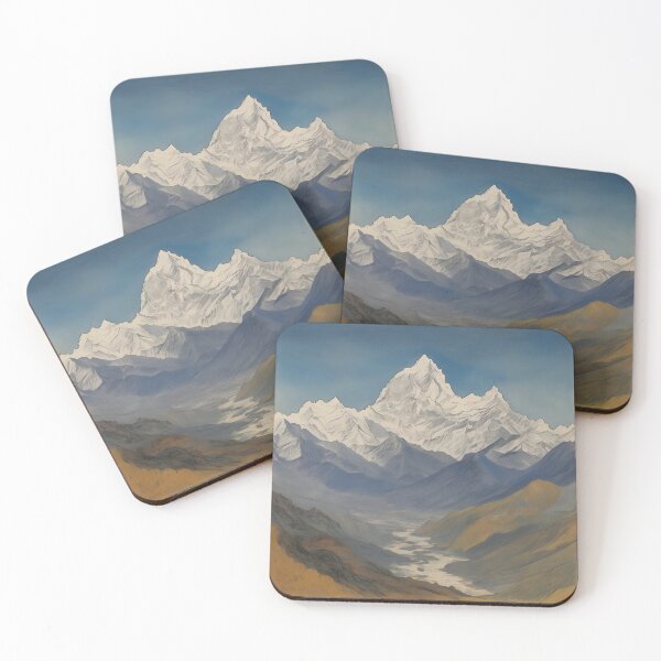 Item preview, Himalya mountain painting  designed and sold by nightspeed.
