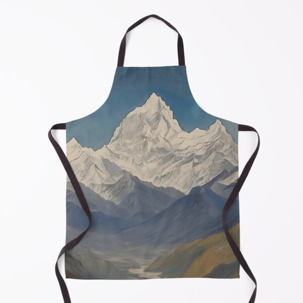 Item preview, Himalya mountain painting designed and sold by nightspeed.