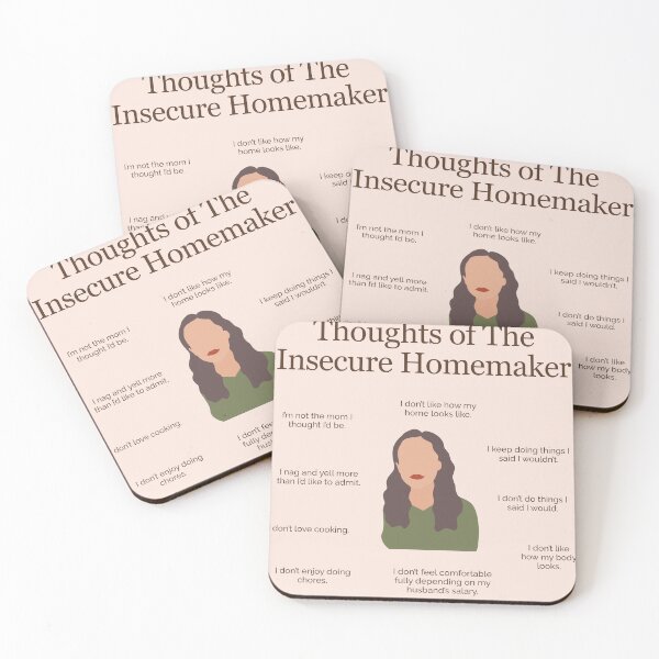 Item preview, Thoughts of the Insecure Homemaker designed and sold by TheFocusedShop.