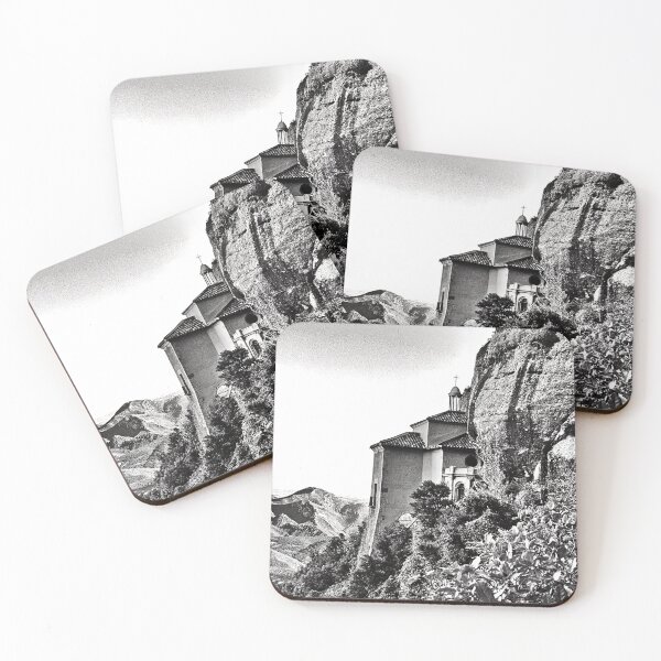 Item preview, Castle on a mountain side designed and sold by IdoFriedmanArt.
