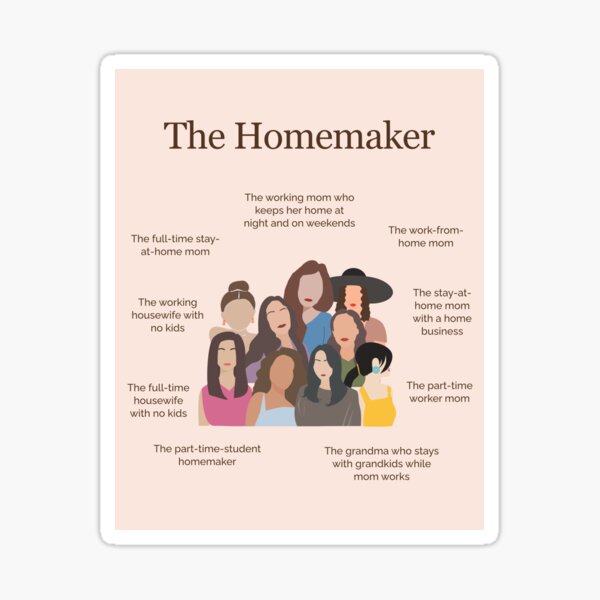 Item preview, The Homemaker designed and sold by TheFocusedShop.