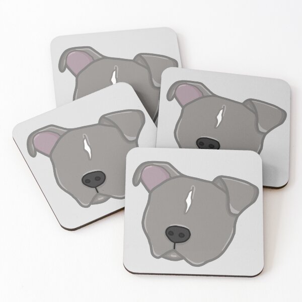Item preview, Cute Staffordshire Bull Terrier design designed and sold by Skatehaliak.
