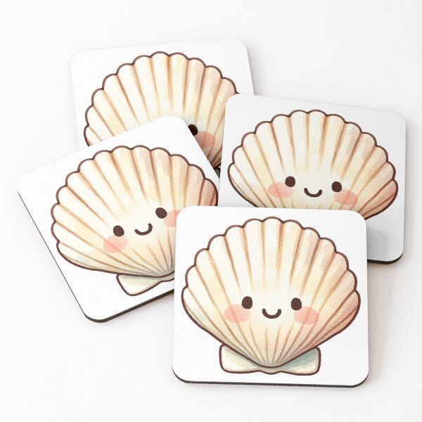 Item preview, Cute Scallop designed and sold by Emitropy.