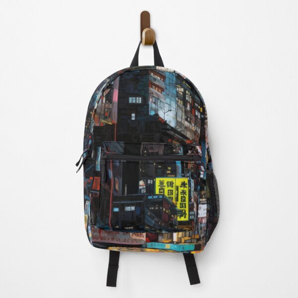 Item preview, Neon Metropolis - Surreal Urban Nightscape designed and sold by Cheeky Companions.