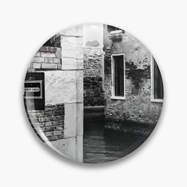 Item preview, Venice Canal, Black and White Photograph designed and sold by IdoFriedmanArt.