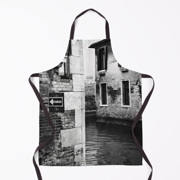 Item preview, Venice Canal, Black and White Photograph designed and sold by IdoFriedmanArt.