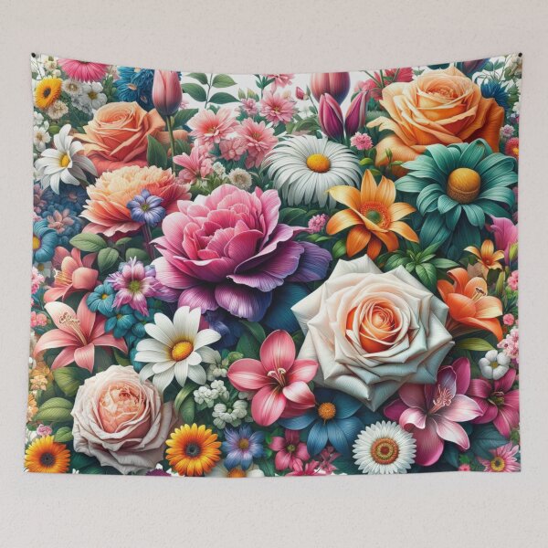 Item preview, Colourful Flowers designed and sold by centaurius21.