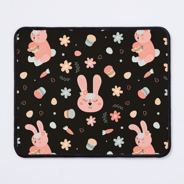 Item preview, Easter pattern with rabbits, cakes, eggs, willow designed and sold by Funwaytrend.