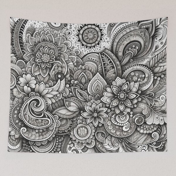 Item preview, Zentangle Flower  designed and sold by centaurius21.