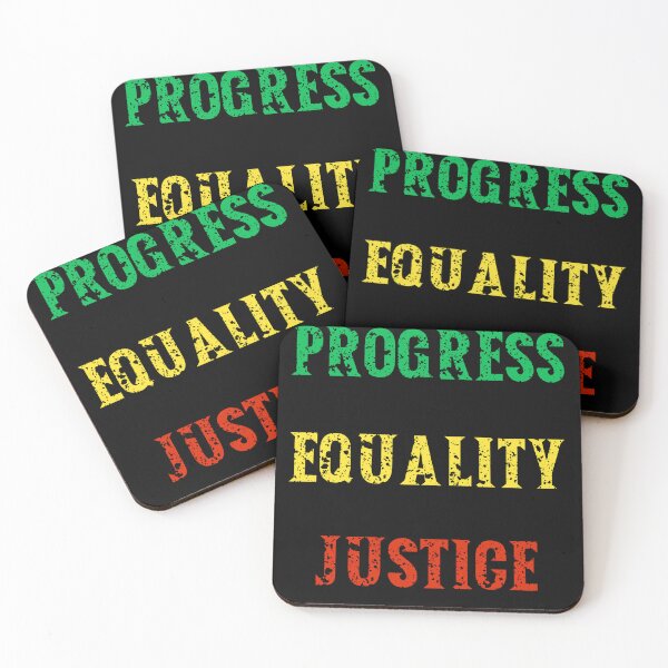 Item preview, Progress, Equality, Justice, designed and sold by HeadTurningArt.