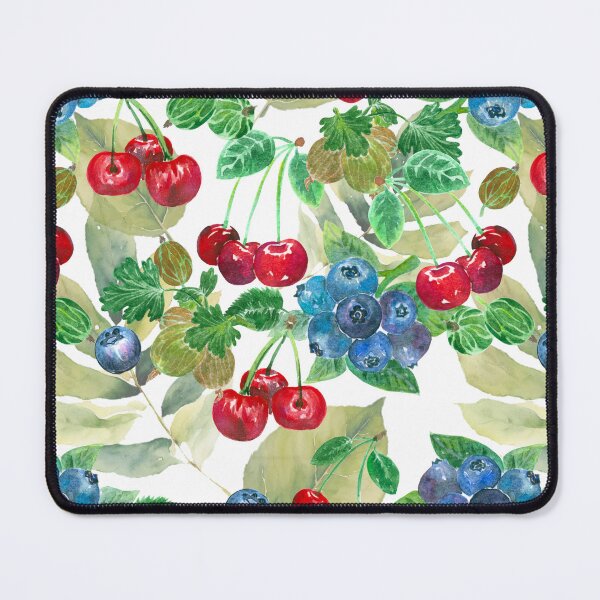 Item preview, Watercolor Pattern, berry pattern designed and sold by Pretzel-G92.