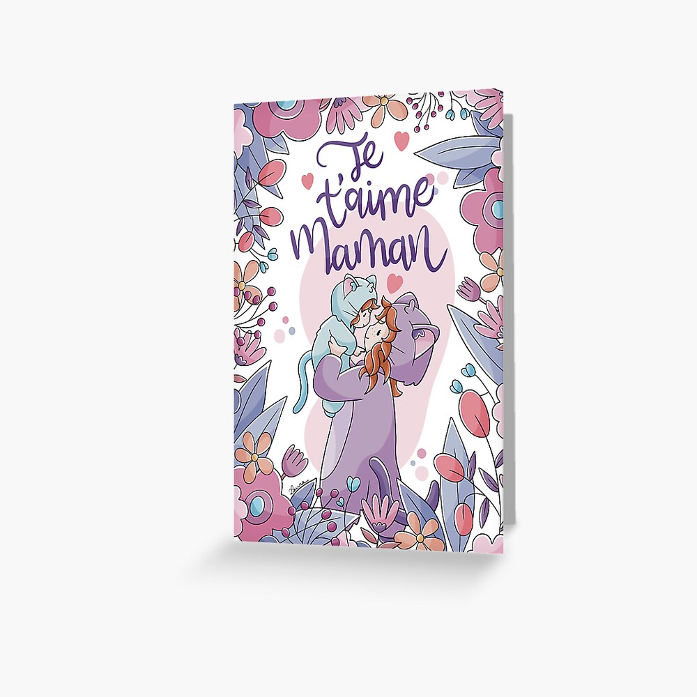 Item preview, Greeting Card designed and sold by Pilou-Pixel.