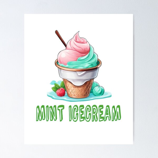 Item preview, mint icecream designed and sold by star-boutique.