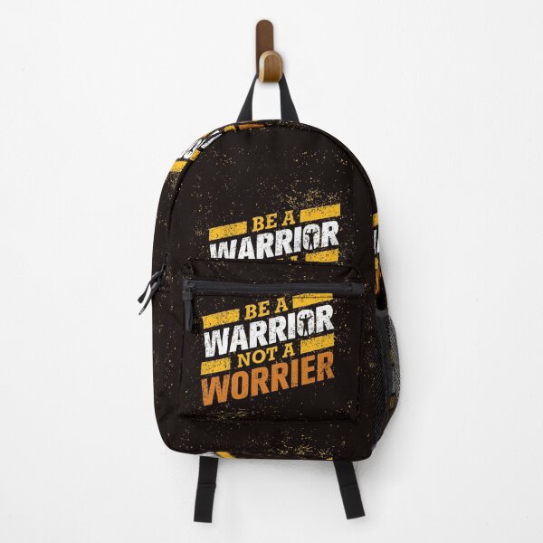 Item preview, Warrior vs. Worrier - Inclined Typography Art designed and sold by DigitalGraphic1.
