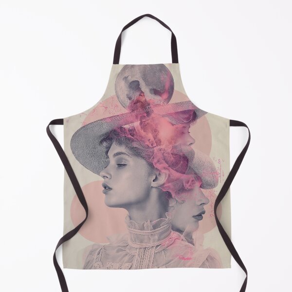 Item preview, Woman With Hat | Romantic Vintage Feminine Portrait Art Print designed and sold by VUK VESOVIC.