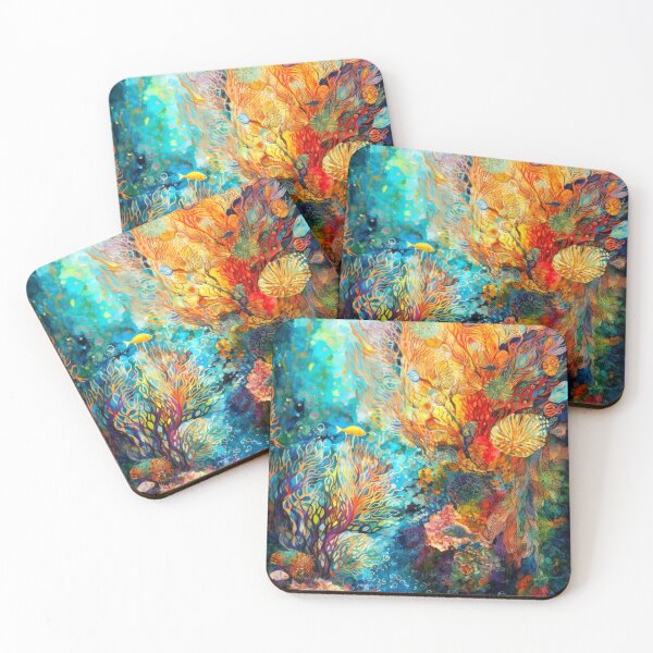 Item preview, Oceanic Enchantment - Vibrant Underwater Scene designed and sold by Cheeky Companions.