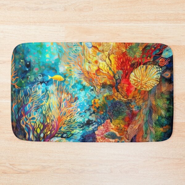 Item preview, Oceanic Enchantment - Vibrant Underwater Scene designed and sold by Cheeky Companions.