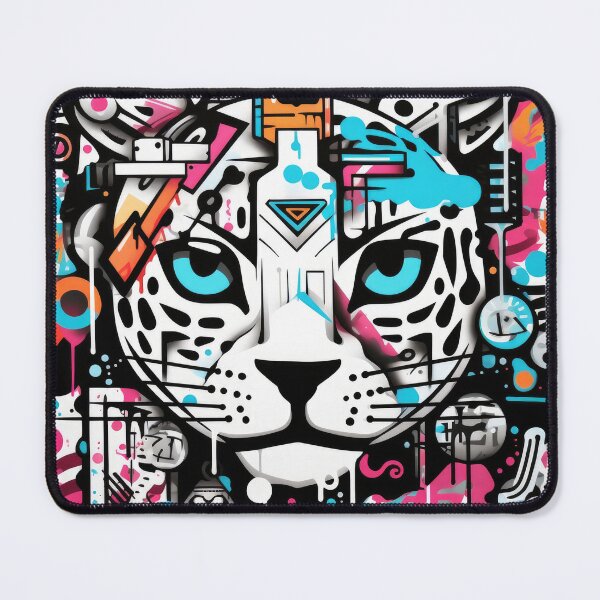 Item preview, Grafitti Inspiration Street Art Leopard graffiti geometry designed and sold by Toms Tee.