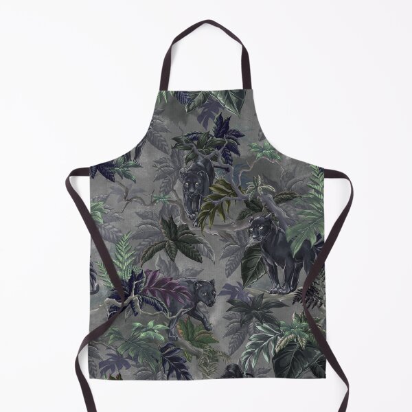 Item preview, Wild Panther Print - Spotless, Grey by Eades & Francis designed and sold by E-And-F.