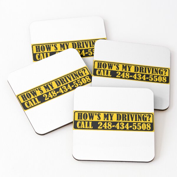 Item preview, Rickrolled Prank Number | Prank Driving Number | How's My Driving | Never Gonna Give You Up designed and sold by MissChandaa.