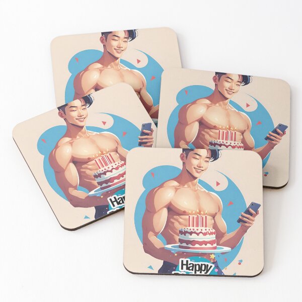 Item preview, Kpop Birthday Card Naughty designed and sold by Aryabek.