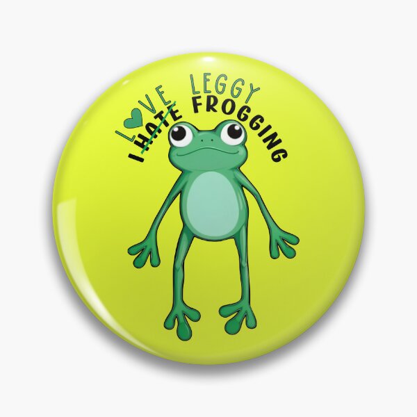 Item preview, I hate frogging / I love leggy frogging Funny Crochet Shirt designed and sold by PrettyfulStuff.