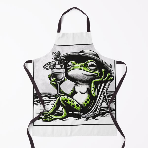 Item preview, Frog on vacation. designed and sold by jardraz.